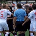 VIDEO: Klavan läks Falcao ja Augsburgi mängijate kähmlusele vahele