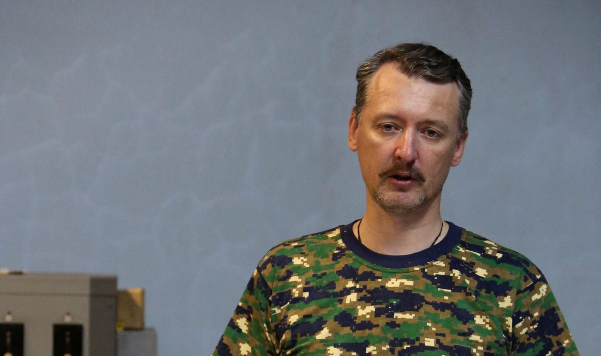 Igor Girkin, keda tuntakse ka Igor Strelkovi nime all, 2014. aastal Donetskis