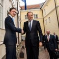 FOTOD: Euroopa Ülemkogu president Donald Tusk alustas oma visiiti eestikeelse säutsuga