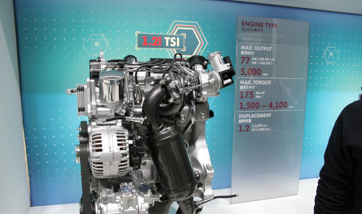 Volkswageni 1.2 liitrine TSI mootor