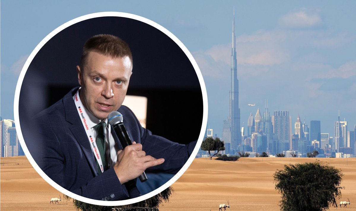 Euroliiga tegevjuht Paulius Motiejunas tervitab Dubai liitumist kahel käel.