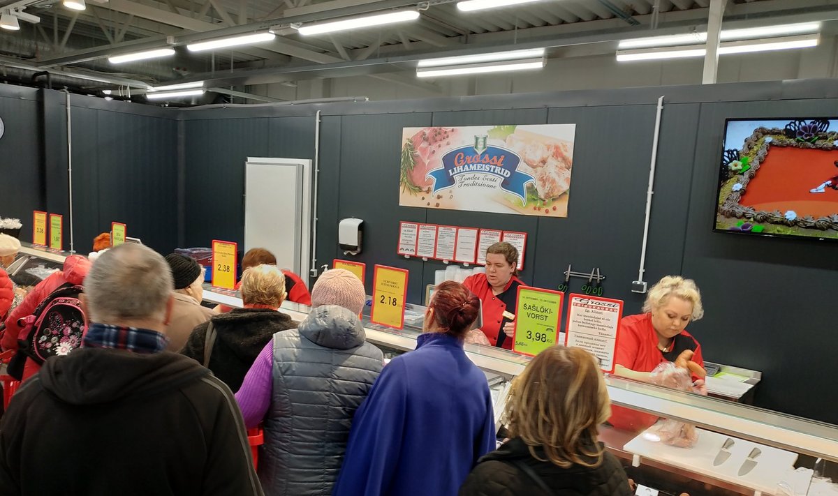 Uuendatud kaupluse Grossi Toidukaubad avamine Jüris, 19. oktoober 2018