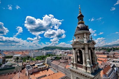 Budapest – vaade St Stephani katedraalist.