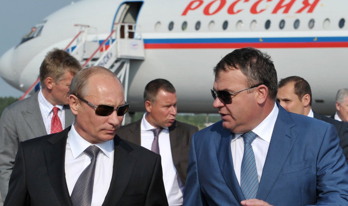 Vladimir Putin ja Anatoli Serdjukov