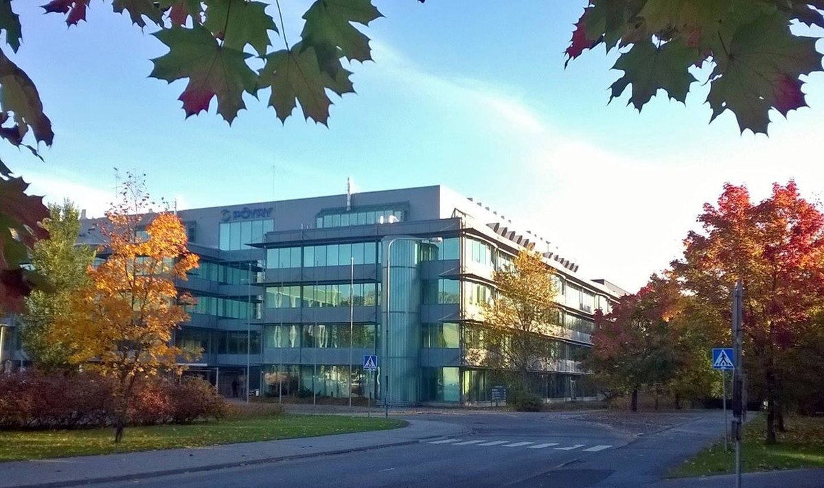 Pöyry peakorter Vantaa linnas Soomes.