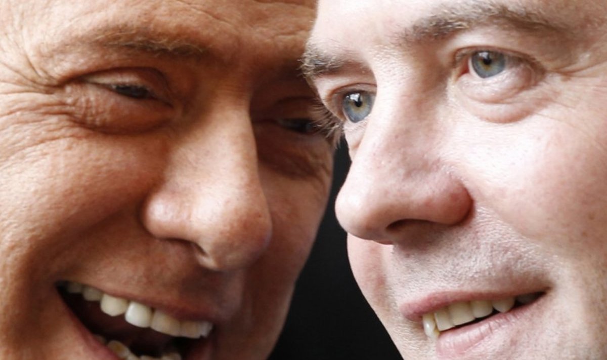 Berlusconi ja Medvedev