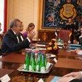 ФОТО DELFI: Ангела Меркель встретилась в Кадриорге с президентом Ильвесом