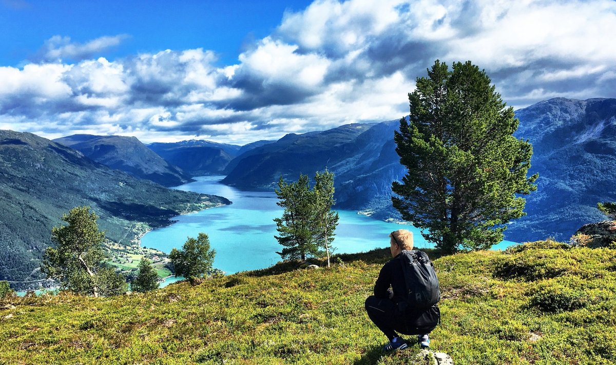 Norra loodus on imeline nii mäe otsas kui jalamil.
