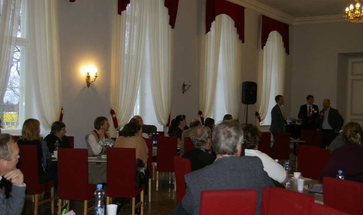 Konverentsile kogunes kodanikeühenduste eestvedajaid Eestimaa erinevatest paikadest. Foto: Teele Kaeramaa