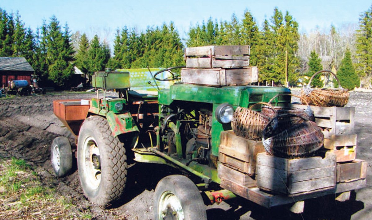 Et tulevased põlved omavalmistatud traktorite lugusid mäletaksid, kutsub Eesti Põllumajandusmuuseum neid üles tähendama.