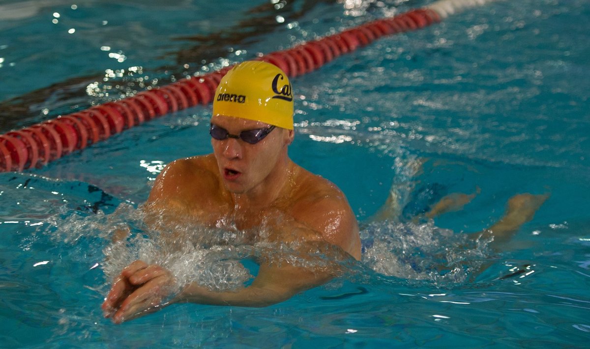 Martin Liivamägi on basseinis tagasi ja soovib pääseda Rio de Janeiro olümpiamängudele.