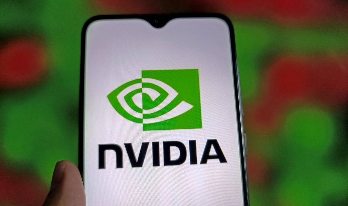 Nvidia logo. 