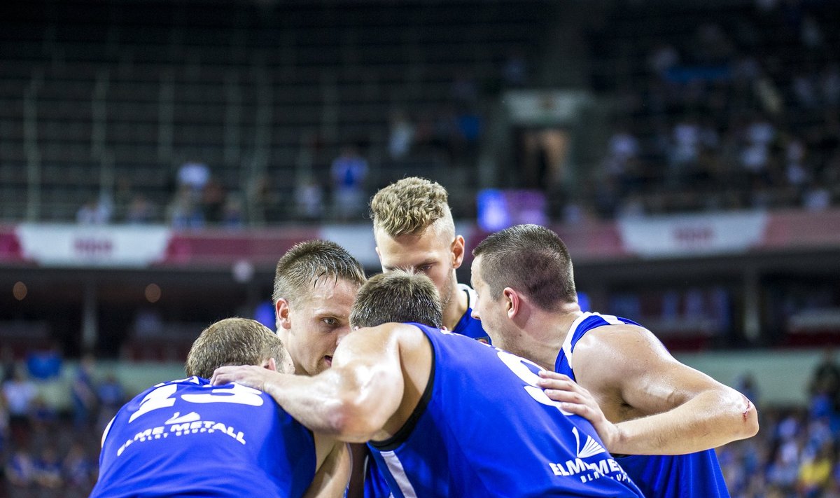 Eesti korvpallikoondis kohtub Leeduga kolmapäeval kell 21.30