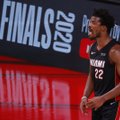 VIDEO | Kahe põhimeheta mänginud Miami Heat teenis Butleri võimsa kolmikduubli toel esimese võidu