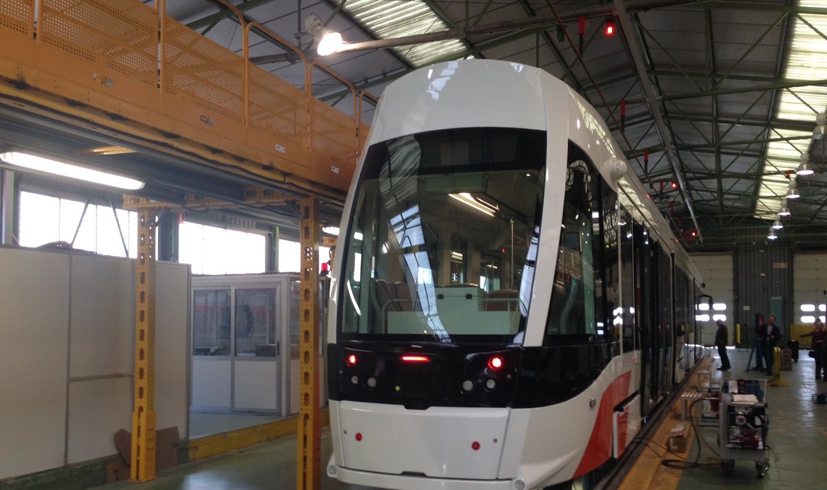 Uued trammid CAFi tehases