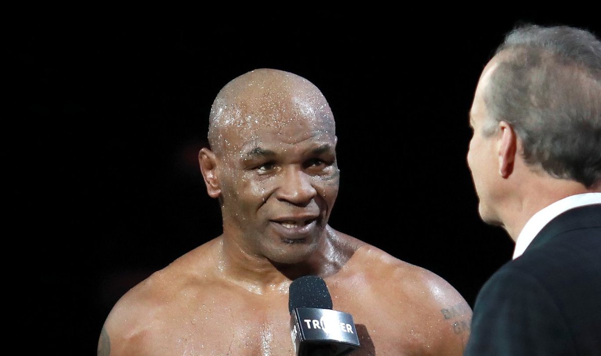 Mike Tyson on 55-aastaselt päris heas vormis.