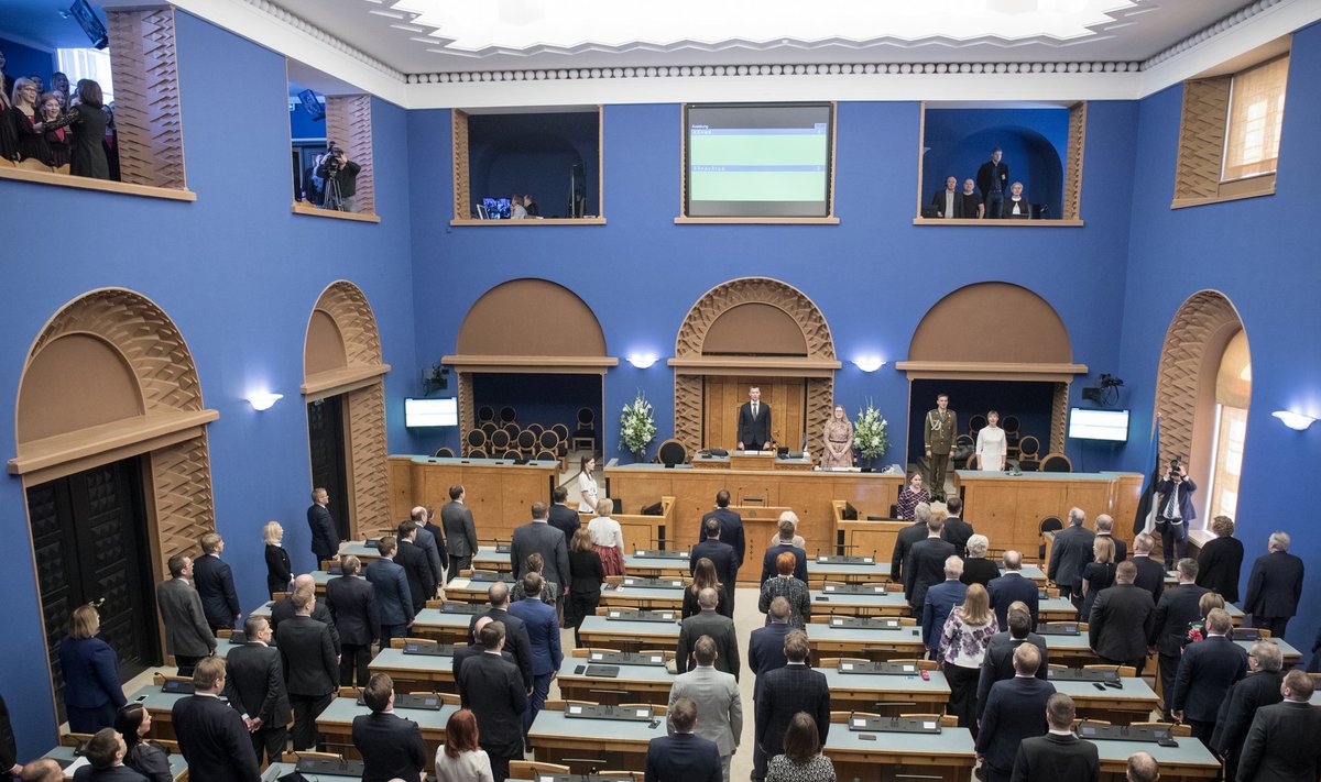 Riigikogu XIV koosseisu esimene istung