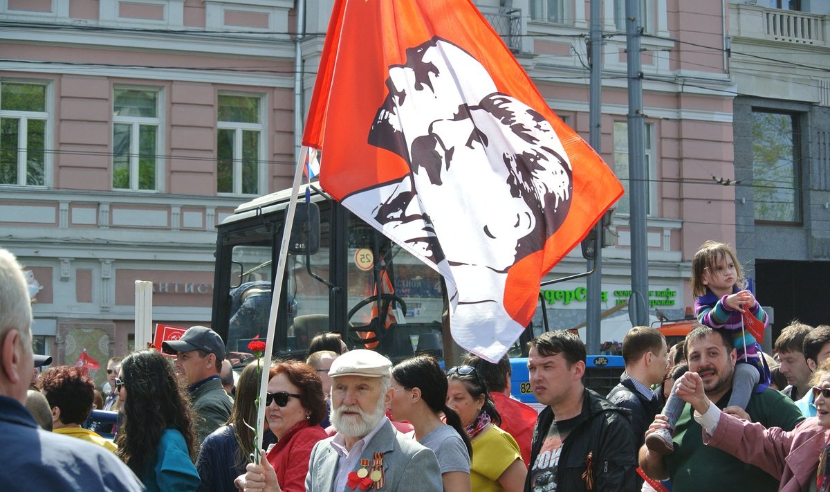 Kommunistid Moskva paraadil