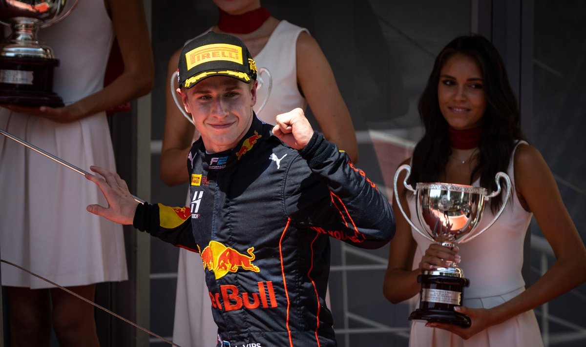Jüri Vips Monaco GP põhisõidus.