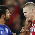 VIDEO: Chelsea skandaalid jätkuvad: Diego Costa astus turvamehele varba peale