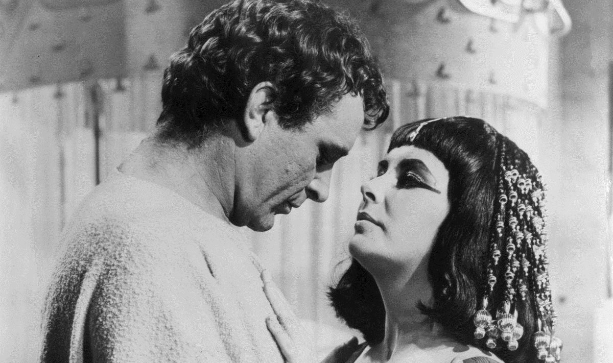 Richard Burton ja Elizabeth Taylor Kleopatrale pühendatud Hollywoodi suurfilmis (1963)