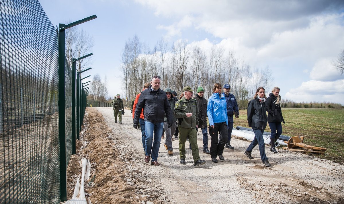 10. mail külastasid idapiiri katselõiku president Kersti Kaljulaid ja siseminister Andres Anvelt saatjaskonnaga.