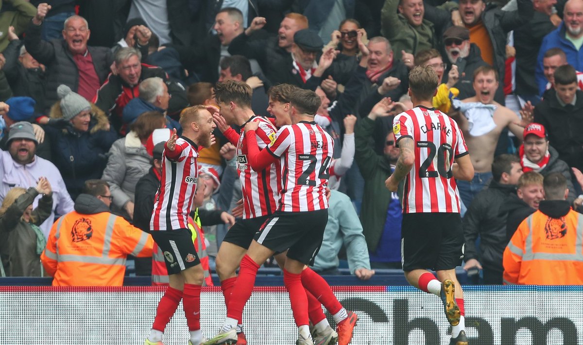 Sunderland on jõudnud Inglismaa kõrgliigasse tõusmise lävele.