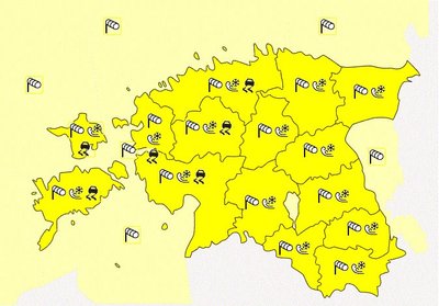 Hoiatus tänaseks ja homseks: teedel on külgtuule- ja jäiteoht,