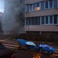 FOTOD SÜNDMUSKOHALT: Lasnamäel põles üheksakorruseline maja, hukkus üks ja sai vigastada kolm inimest
