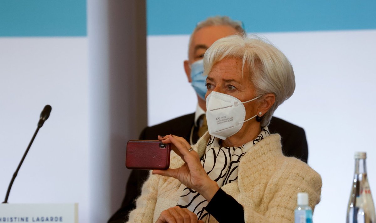 Euroopa Keskpanga juht Christine Lagarde