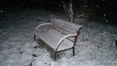 Esimene lumi Tallinnas 25.10. 21012