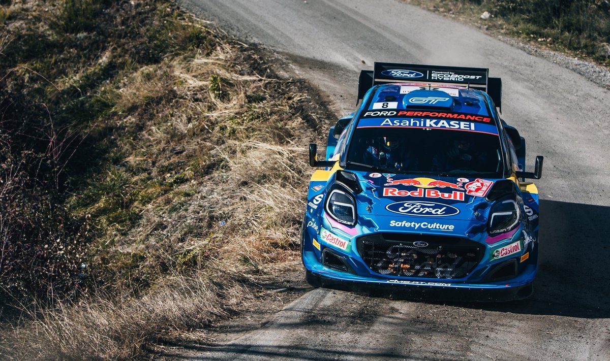 Ott Tänak hooaja avarallil Monte Carlos