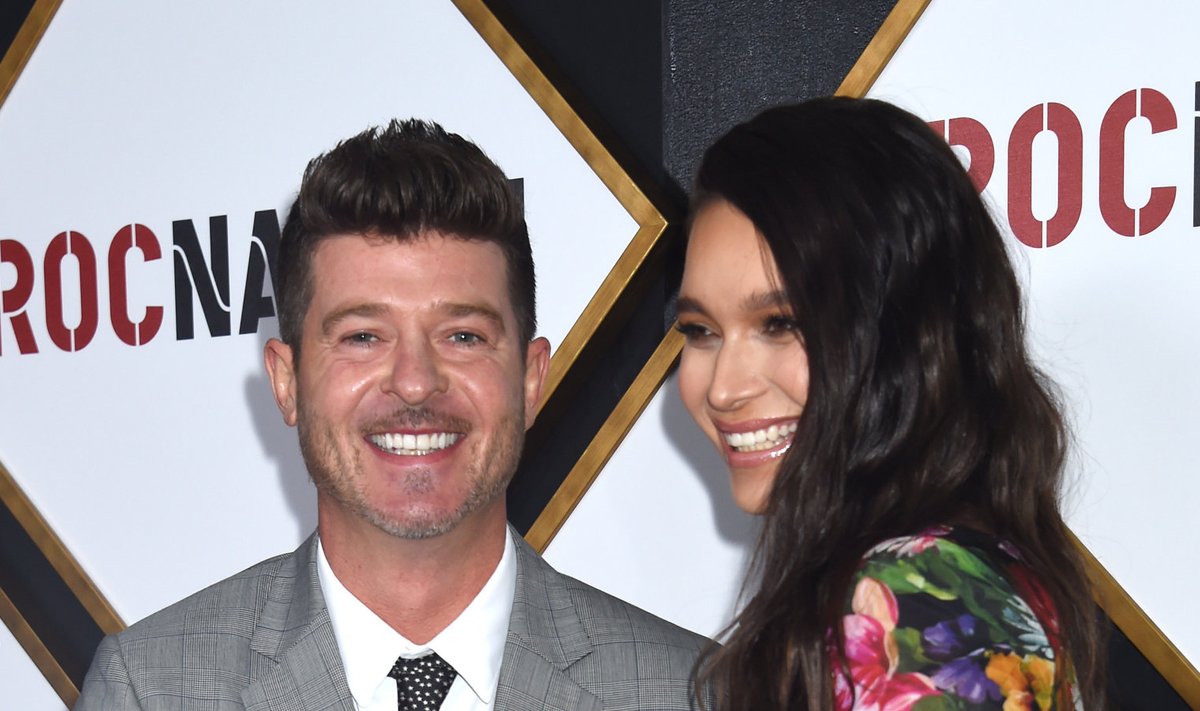 Robin Thicke ja April Love Geary