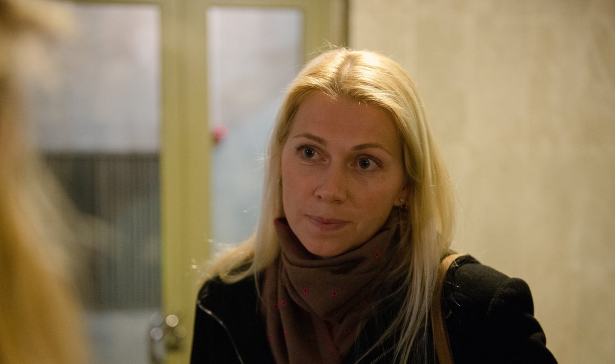 Kristina Šmigun-Vähi peale AK uudistesaadet 6. veebruaril 2014