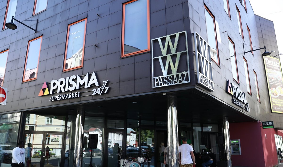 Prisma supermarket Tallinna vanalinnas