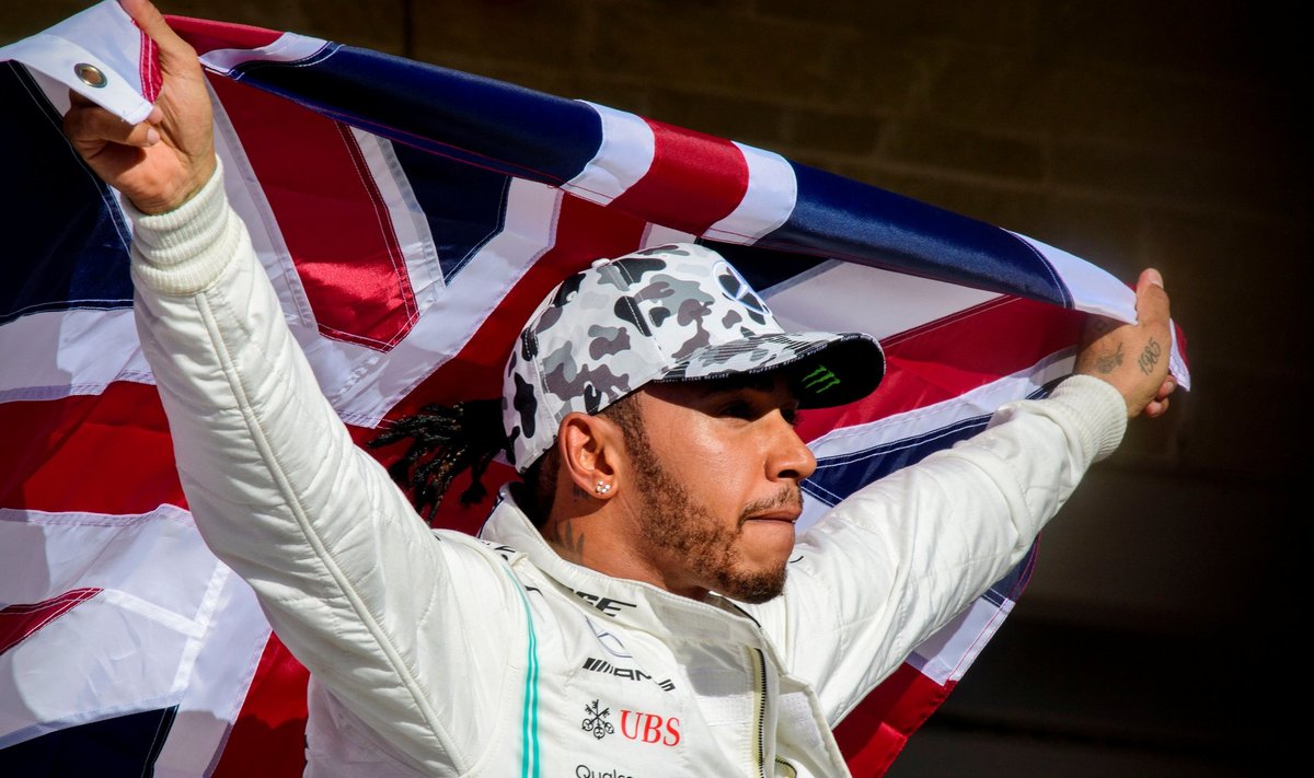 Lewis Hamilton krooniti kuuendat korda F1 sarja maailmameistriks.