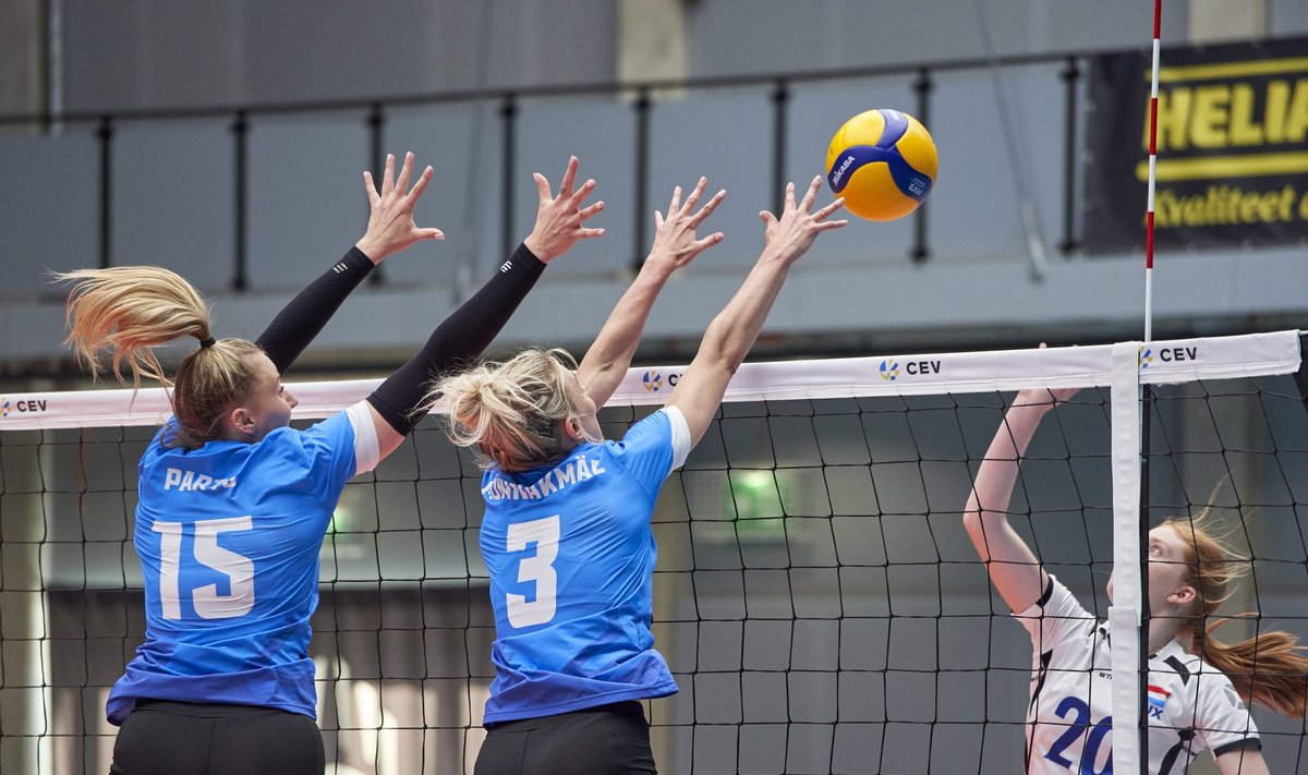 Võrkpall Eesti vs Luksemburg