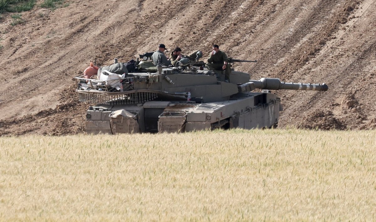 Iisraeli tank Gaza sektoris