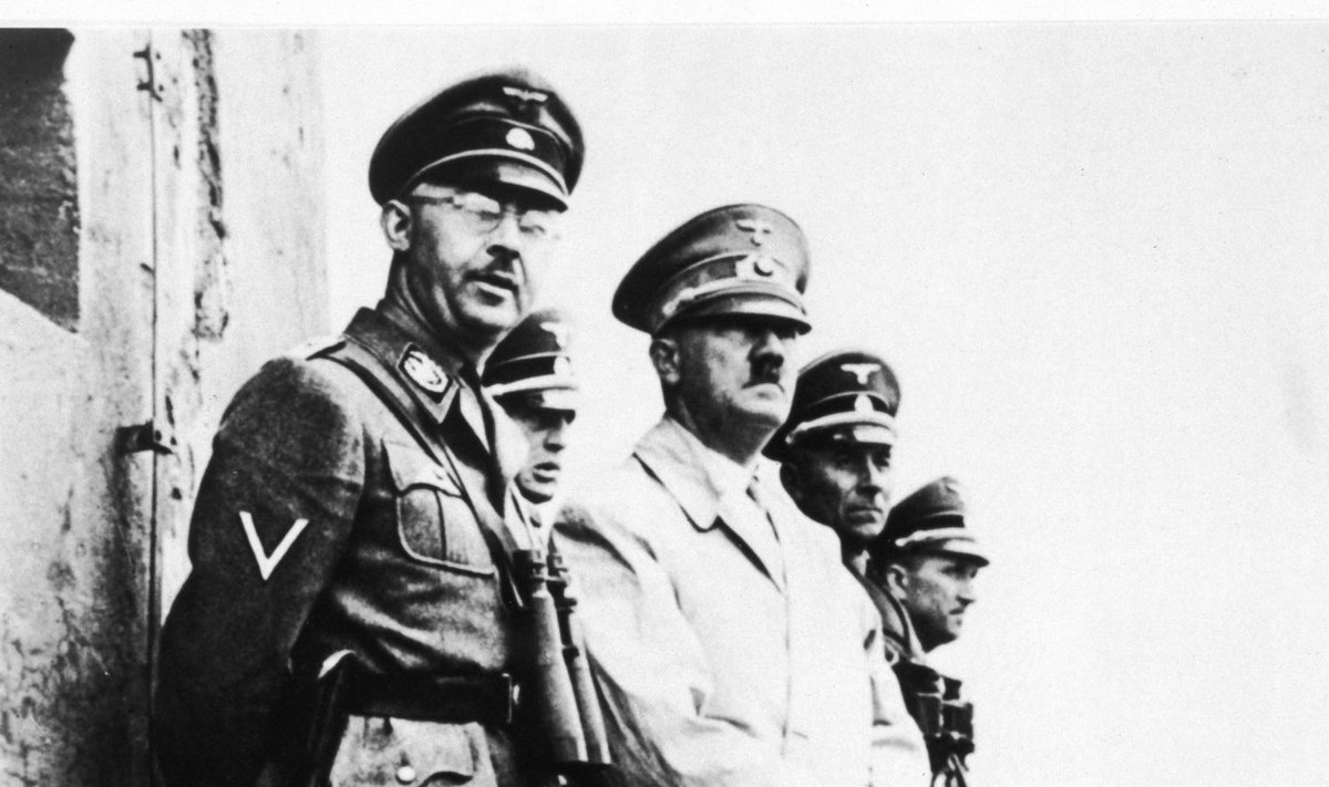 Heinrich Himmler ja Adolf Hitler