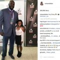 FOTO: Super Bowlil kohtusid 216 sentimeetrit pikk Shaquille O'Neal ja talle nabani ulatuv USA võimlemistäht