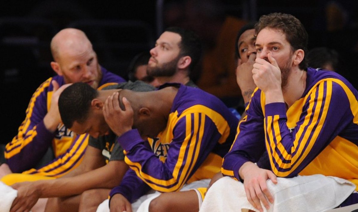 Lakersi löödud mehed
