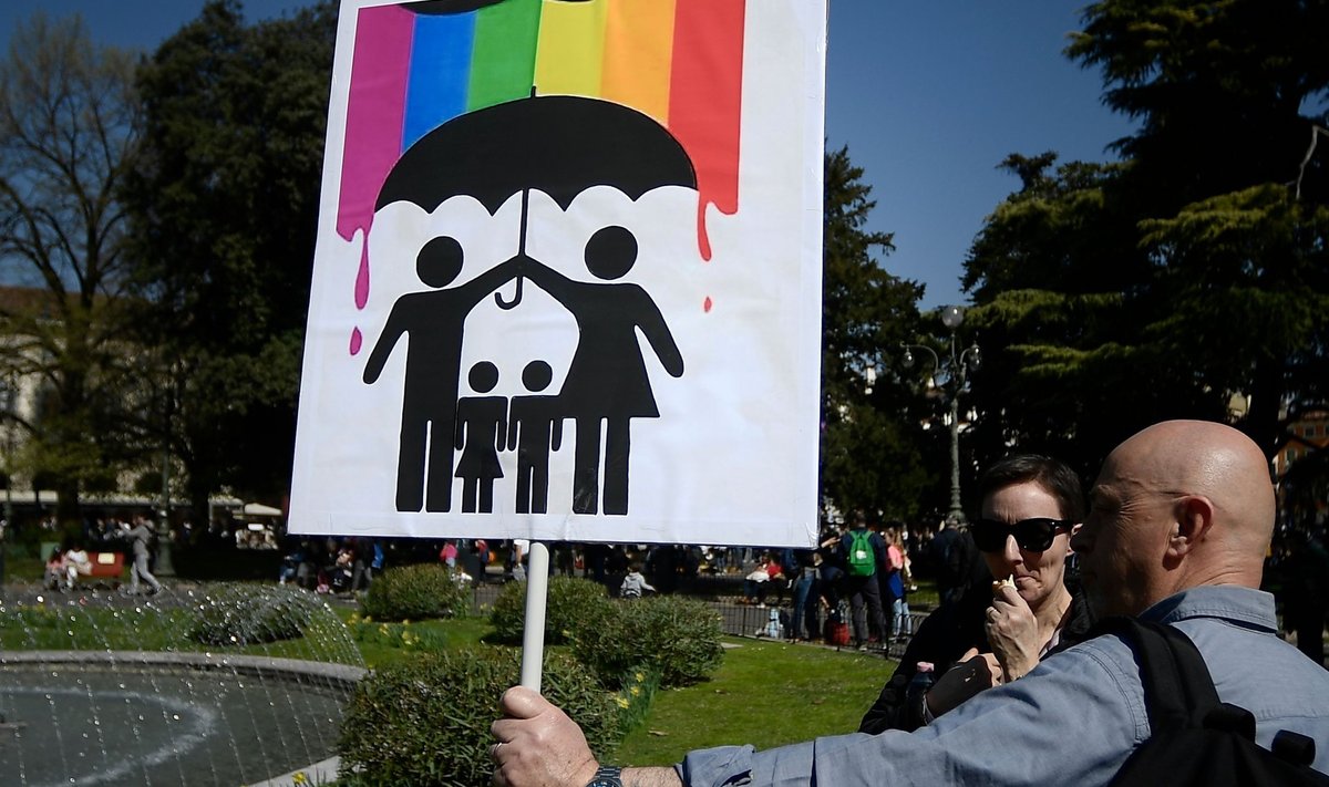 Homovastased loosungid Veronas toimunud Maailma Perede Kongressil (WCF).