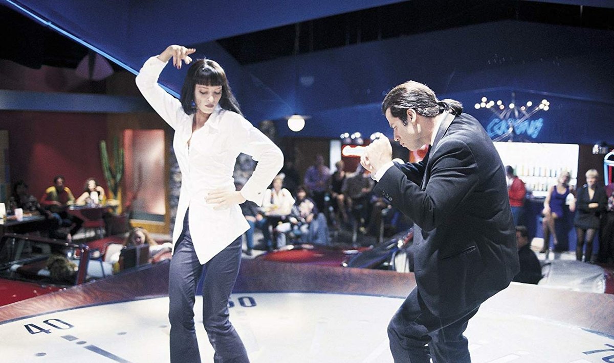 Kuulsaim stseen Quentin Tarantino filmides on John Travolta ja Uma Thurmani tants filmist „Pulp Fiction”.