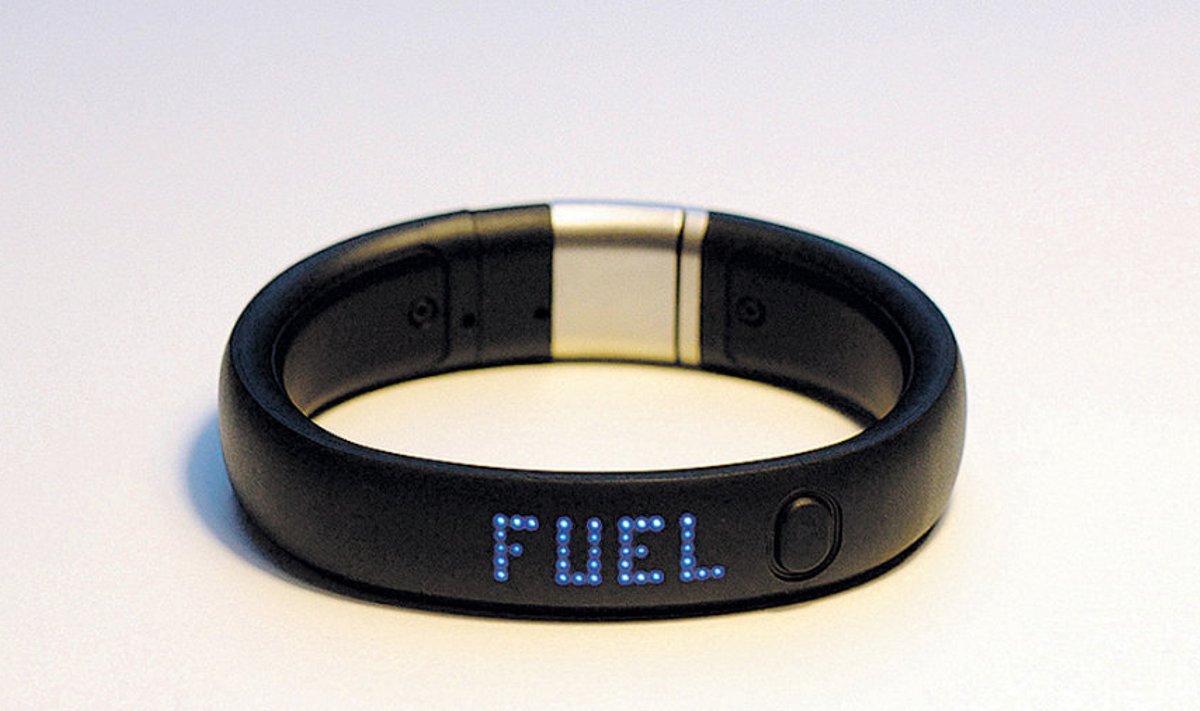 Nike Fuelband arvutab, kui palju „kütusepunkte” sa päevas teenid ehk kui aktiivne oled.