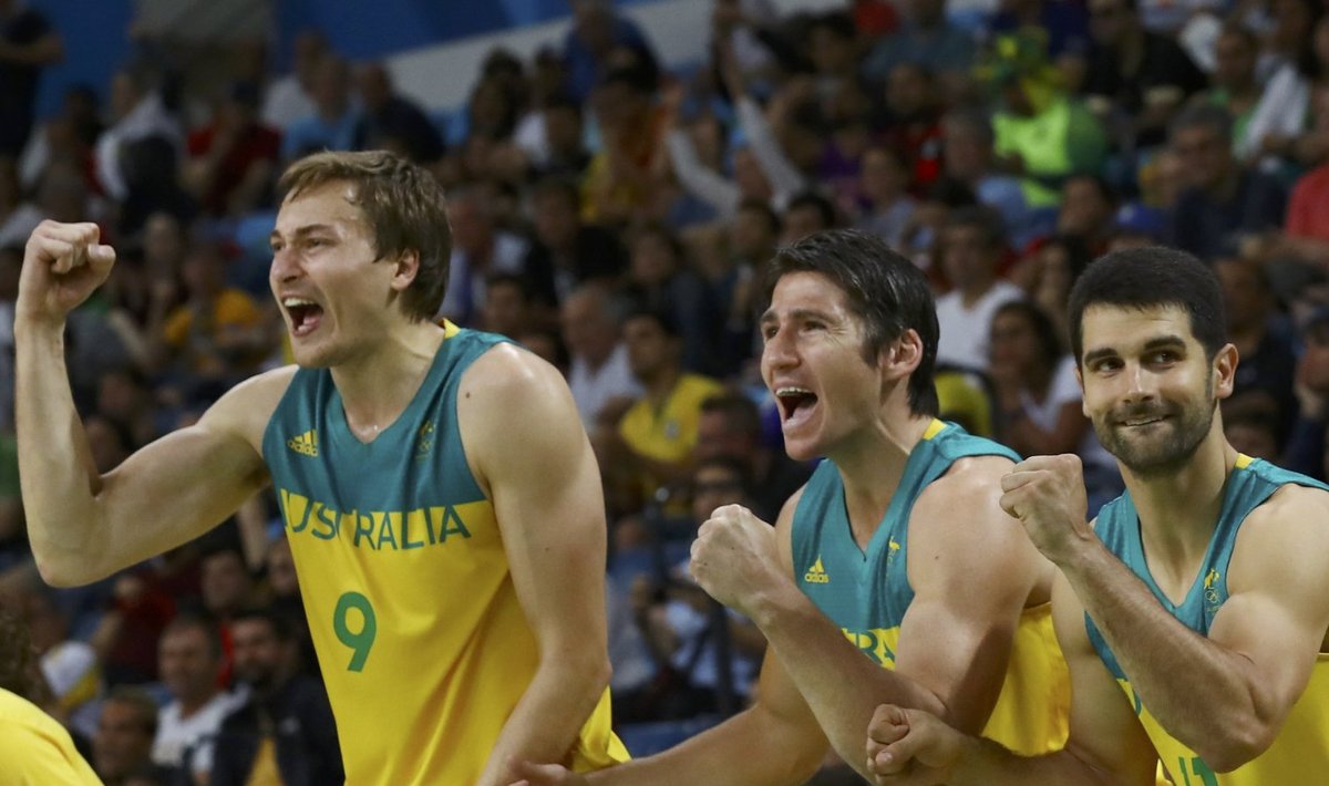 Ryan Broekhoff (vasakul) Rio olümpial