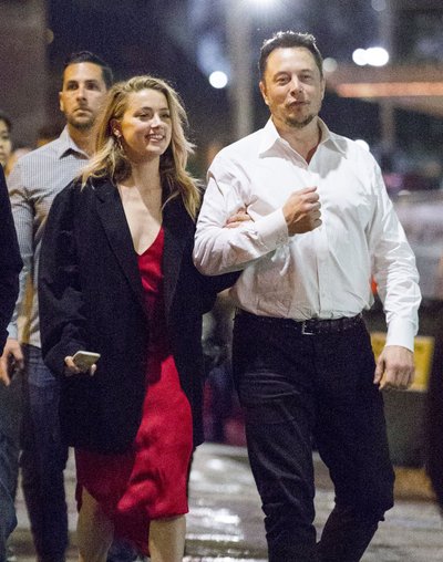 EXCLUSIVE: Amber Heard and Elon Musk enjoy a romantic date night in Sydney, Australia