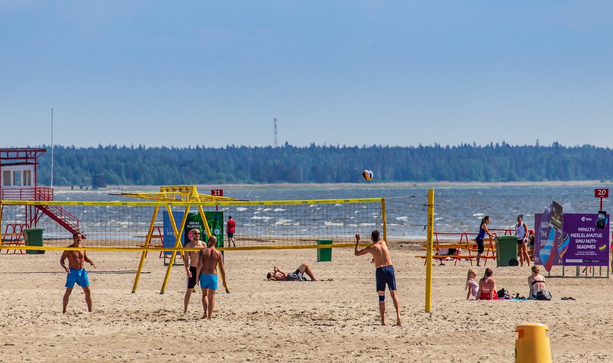 Eestis ei saa juuni alguses veel mõnusat rannailma nautida.