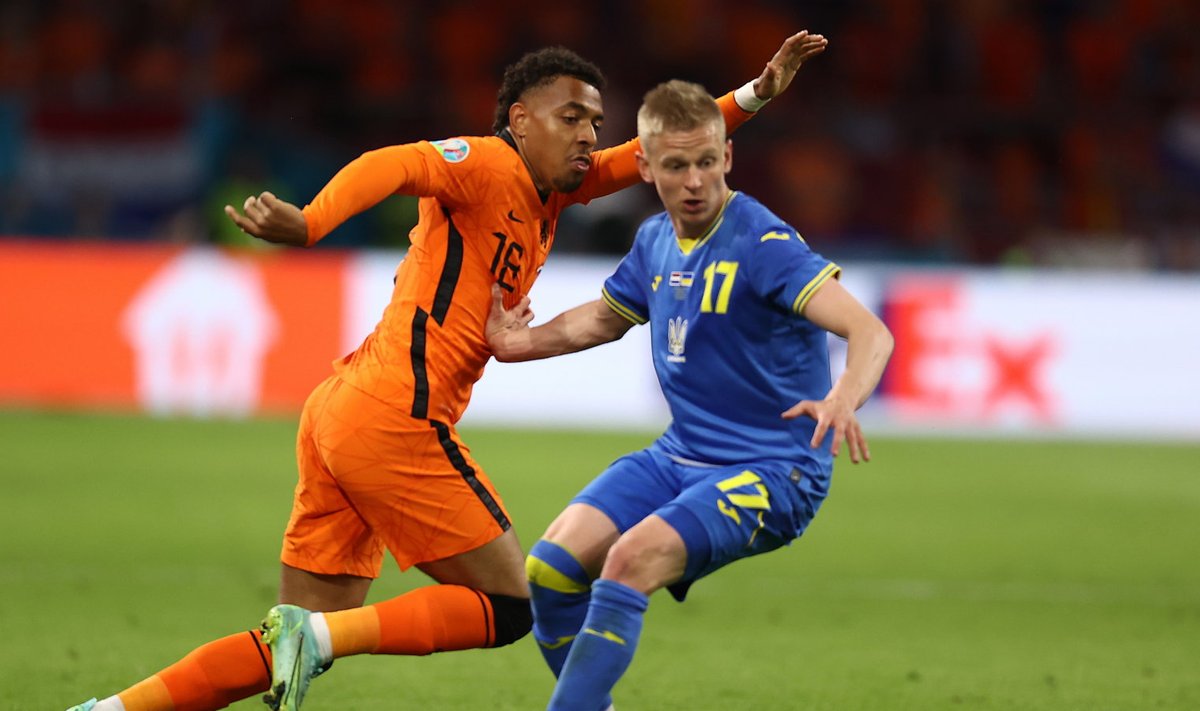 Holland võitis Ukrainat 3:2.