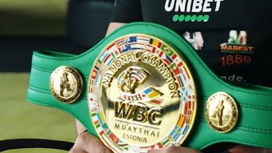 The League paneb Tondirabas eestlaste omavahelisel matšil mängu WBC meistrivöö