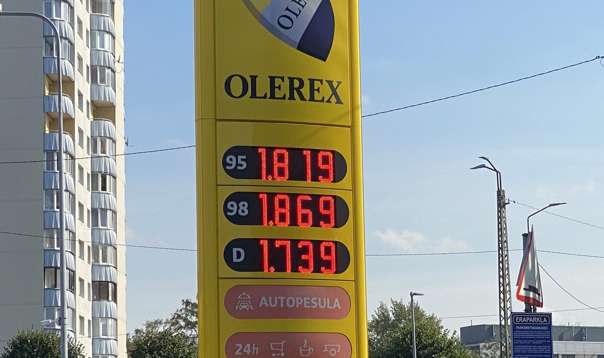 Kütuse hind 12.09.23